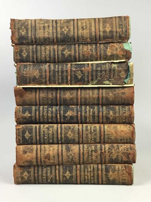 Lot 31 - DICKENS' WORKS IN EIGHT VOLUMES