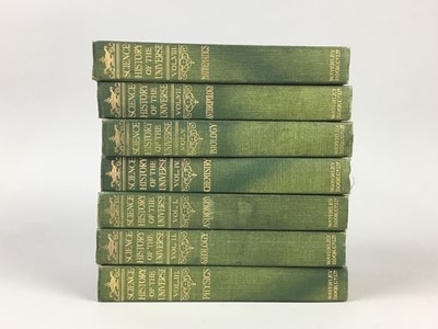 Lot 33 - SCIENCE HISTORY OF THE UNIVERSE IN TEN VOLUMES, ROLT-WHEELER (F.)