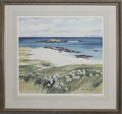 Lot 125 - VIEW TO THE ISLANDS, A SIGNED LIMITED EDITION PRINT BY JIM NICHOLSON