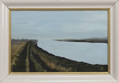 Lot 34 - BY THE CREEK, AN OIL BY NINA SHILLING