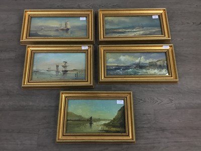 Lot 270 - FIVE SEAFARING OILS