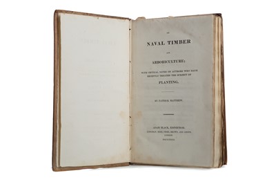 Lot 750 - ON NAVAL TIMBER AND ARBORICULTURE BY PATRICK MATTHEW