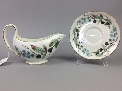 Lot 204 - A WEDGWOOD 'SPRING MORNING' PATTERN PART DINNER SERVICE