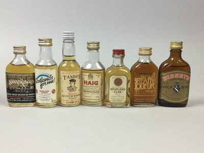 Lot 137 - 30 ASSORTED WHISKY MINIATURES - INCLUDING HAIG'S DIMPLE