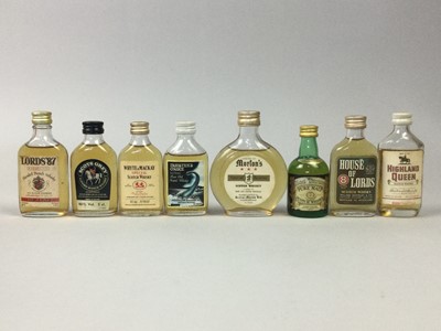 Lot 146 - 30 ASSORTED WHISKY MINIATURES - INCLUDING  QUEEN ANNE BLEND