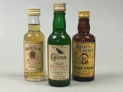 Lot 185 - 30 ASSORTED WHISKY MINIATURES - INCLUDING SHEEP DIP