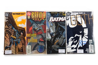 Lot 918A - DC COMICS - FOUR SIGNED BATMAN COMICS