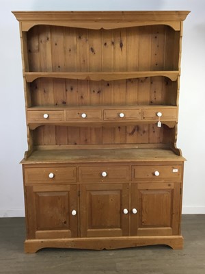 Lot 195 - A PINE DRESSER