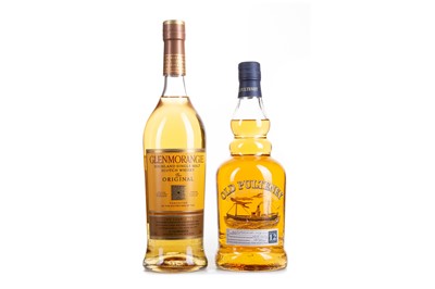 Lot 241 - GLENMORANGIE 10 YEAR OLD AND OLD PULTENEY 12 YEAR OLD