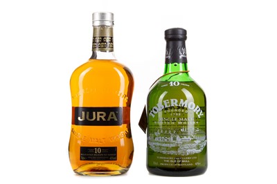 Lot 247 - TOBERMORY 10 YEAR OLD AND JURA 10 YEAR OLD