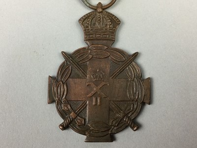 Lot 68A - A LOT OF TWO GREEK WWII WAR MEDALS