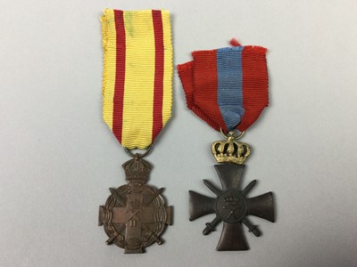Lot 68 - A LOT OF TWO GREEK WWII WAR MEDALS