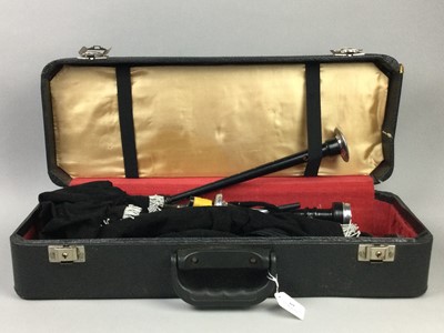 Lot 69 - A SET OF PRACTICE BAGPIPES