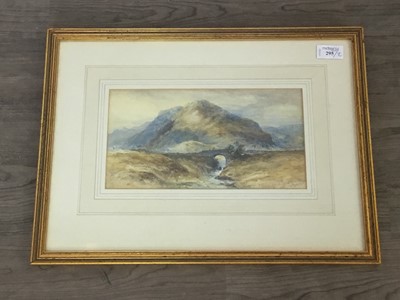 Lot 295 - A WATERCOLOUR BY THOMAS CHARLS LEESON ROWBOTHAM