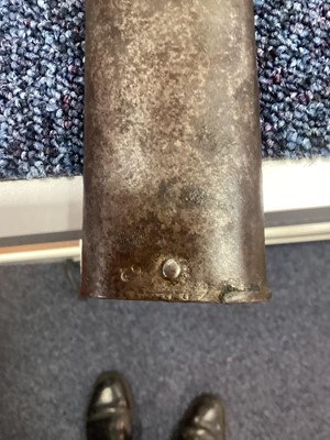 Lot 14 - A FRENCH 1848-PATTERN YATAGAN BAYONET