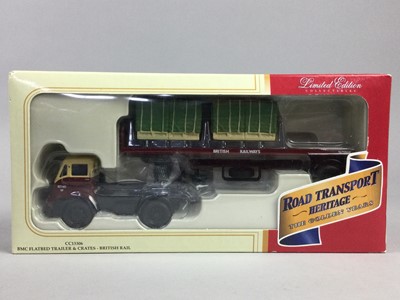 Lot 380 - FIVE CORGI ROAD TRANSPORT HERITAGE MODELS