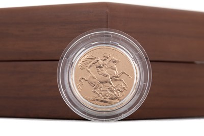 Lot 50 - AN ELIZABETH II GOLD PROOF SOVEREIGN DATED 2011