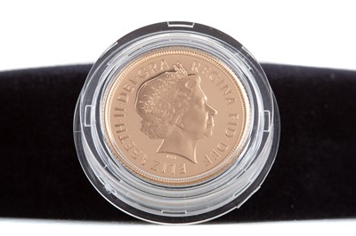 Lot 51 - AN ELIZABETH II GOLD PROOF SOVEREIGN DATED 2002