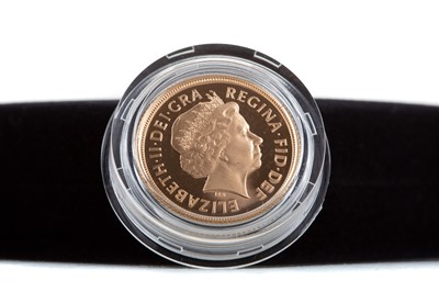 Lot 52 - AN ELIZABETH II GOLD PROOF SOVEREIGN DATED 2006