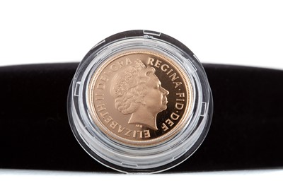 Lot 53 - AN ELIZABETH II GOLD PROOF SOVEREIGN DATED 2004