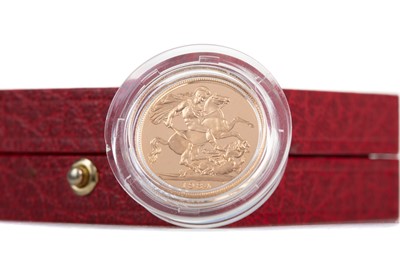 Lot 55 - AN ELIZABETH II GOLD PROOF SOVEREIGN DATED 1984
