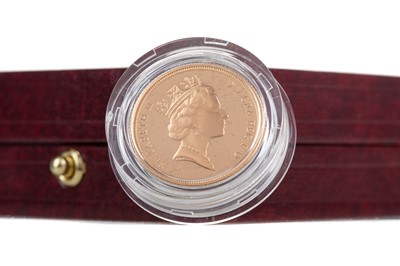 Lot 58 - AN ELIZABETH II GOLD PROOF SOVEREIGN DATED 1997