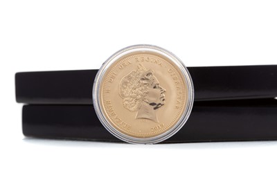 Lot 73 - THE CONCORDE 50TH ANNIVERSARY GOLD PROOF DOUBLE SOVEREIGN