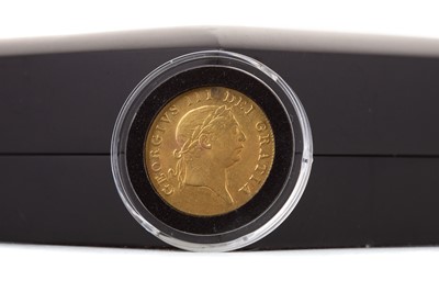 Lot 77 - THE KING GEORGE III GOLD 'MILITARY' GUINEA DATED 1813