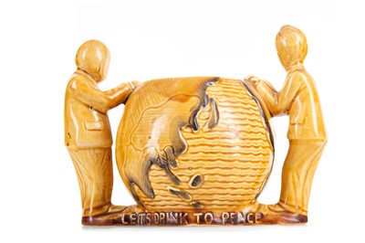 Lot 26 - A ROOSEVELT AND CHURCHILL VICTORY TWO-HANDLED MUG