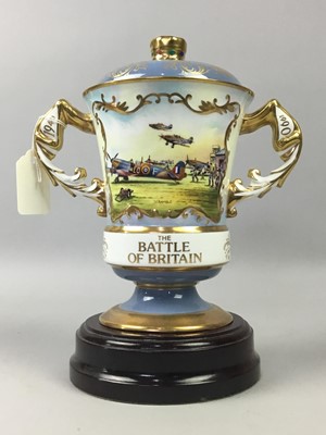 Lot 491 - AN AYNSLEY LIMITED EDITION VASE