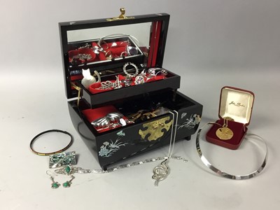 Lot 160A - A COLLECTION OF SILVER AND OTHER JEWELLERY