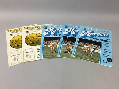 Lot 528 - A COLLECTION OF FOOTBALL PROGRAMMES