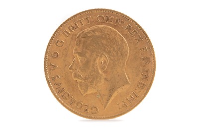 Lot 95 - A GEORGE V GOLD HALF SOVEREIGN DATED 1911