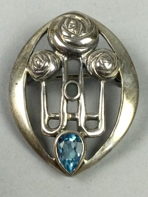 Lot 50 - TWO RENNIE MACKINTOSH SILVER BROOCHES