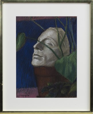 Lot 93 - THE POET SLEEPS, A PASTEL BY JOE KEARNEY