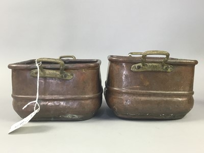 Lot 90 - A GROUP OF METAL WARE