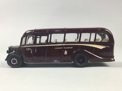 Lot 23 - A LOT OF EIGHT CORGI BUS MODELS AND SETS