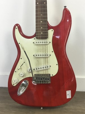 Lot 96 - A WESTWOOD ELECTRIC GUITAR AND ANOTHER