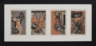 Lot 93 - ORIGINAL LITHOGRAPHS FROM 'POEMS OF SLEEP AND DREAMS' BY ROBERT COLQUHOUN