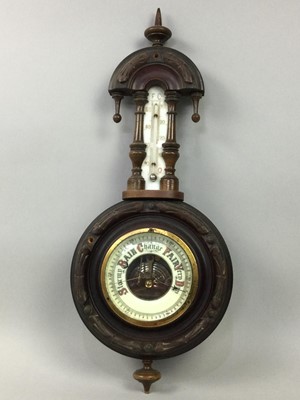 Lot 28 - THREE BAROMETERS AND VARIOUS OTHER ITEMS