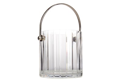 Lot 121 - A LEAD CRYSTAL 'HARMONY' ICE BUCKET BY BACCARAT