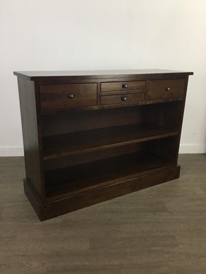 Lot 232 - A MAHOGANY BOOKCASE