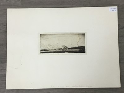 Lot 276 - A LOT OF UNFRAMED ETCHINGS AND PRINTS