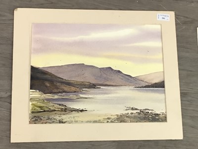 Lot 301 - NINE WATERCOLOURS BY JOHN CARTMEL CROSSLEY