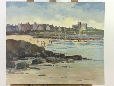 Lot 282 - IONA, AN OIL BY WILLIAM NORMAN GAUNT