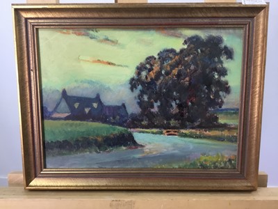 Lot 295 - FIVE SMALL OILS BY J ARMSTRONG