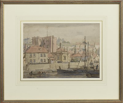 Lot 281 - WHITBY 1913, A WATERCOLOUR BY RANDOLPH SCHWABE