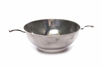 Lot 576 - MODERN SCOTTISH SILVER QUAICH maker Francis...