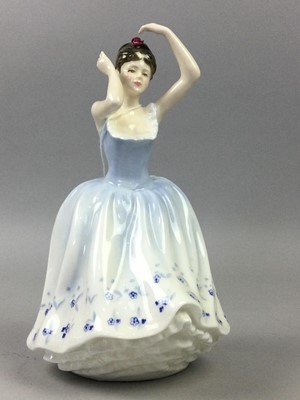 Lot 422 - ROYAL DOULTON FIGURE OF SHEILA AND SEVEN OTHER FIGURES