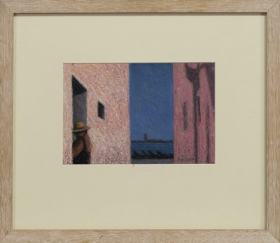 Lot 289 - PASSAGE TO THE LAGOON, A PASTEL BY PHILIP ARCHER